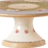 Clearance 9" Footed Cake Plate Assorted Animals Mother'S Day