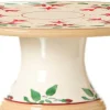 Cheap 9" Footed Cake Plate Fuchsia Serving