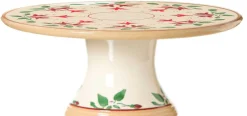 Cheap 9" Footed Cake Plate Fuchsia Fuchsia