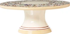 Cheap 9" Footed Cake Plate Wild Flower Meadow Hostess Gifts