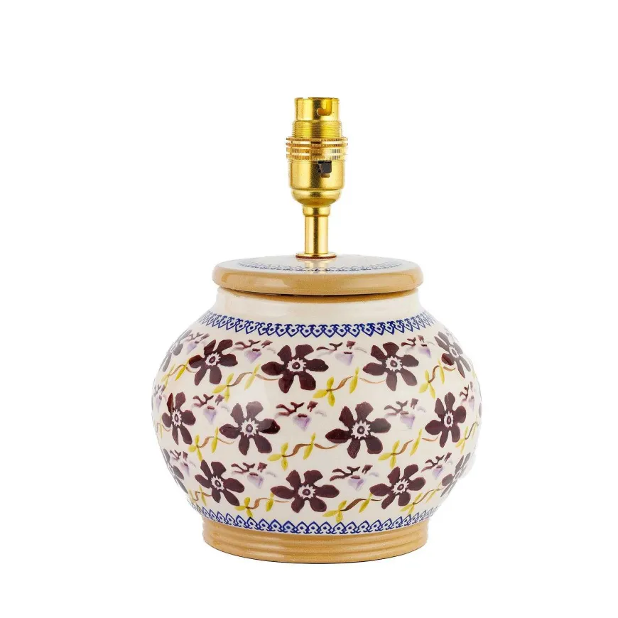 New 5" Lamp Clematis Base Only Lamps