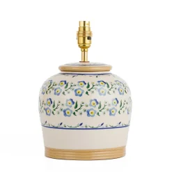 Outlet 7" Lamp Forget Me Not Base Only Forget Me Not
