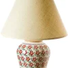 New 7" Lamp Old Rose Base Only Wedding Gifts