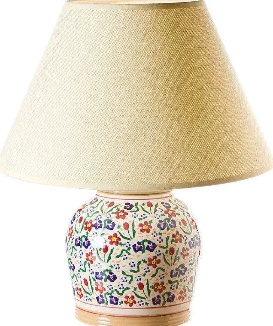 Flash Sale 7" Lamp Wild Flower Meadow Base Only Lamps