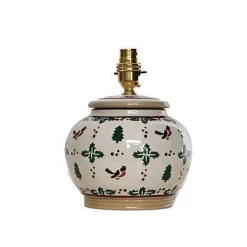 Fashion 5" Lamp Winter Robin Base Only (Eu Fittings) Winter Robin