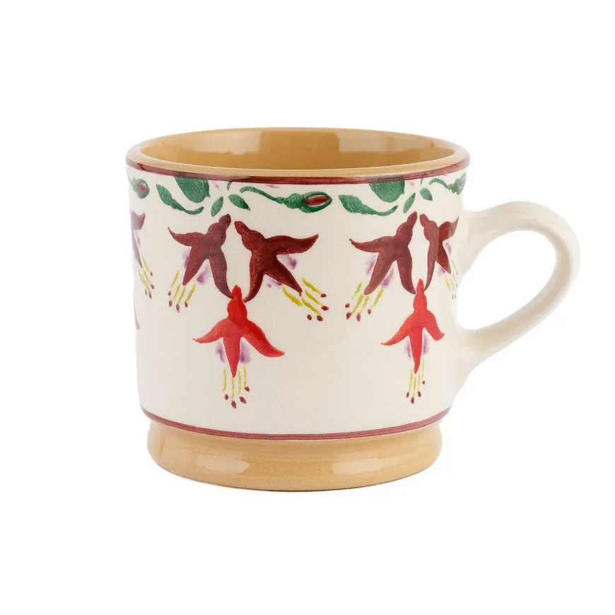 Outlet 4 Large Mugs Fuchsia Mugs