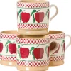 Flash Sale 4 Small Mugs Apple Mugs
