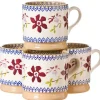 Hot 4 Small Mugs Clematis Special Event Gifts
