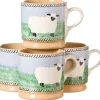 Best 4 Small Mugs Sheep Landscapes