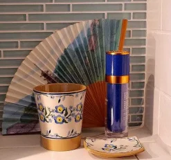 Cheap Beaker Forget Me Not Bathroom Accessories