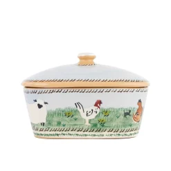Best Covered Butterdish Assorted Animals St Patrick'S Day
