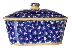 Clearance Covered Butterdish Dark Blue Lawn Serving Accessories