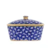 Sale Covered Butterdish Dark Blue Lawn Mother'S Day
