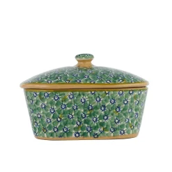 Cheap Covered Butterdish Lawn Green Lawn