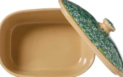 Cheap Covered Butterdish Lawn Green Easter