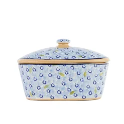 Flash Sale Covered Butterdish Lawn Light Blue Lawn