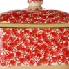 Discount Covered Butterdish Lawn Red Valentine'S Day