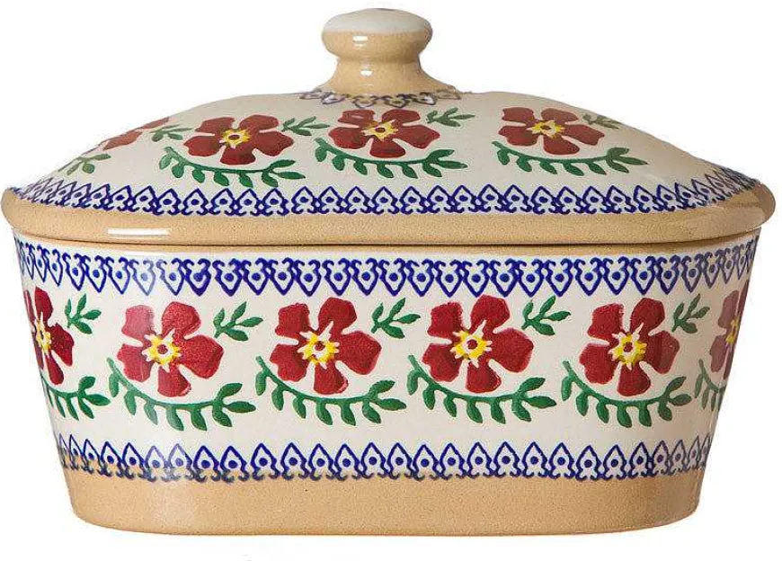 Sale Covered Butterdish Old Rose Mother'S Day