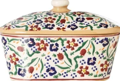 Shop Covered Butterdish Wild Flower Meadow Mother'S Day