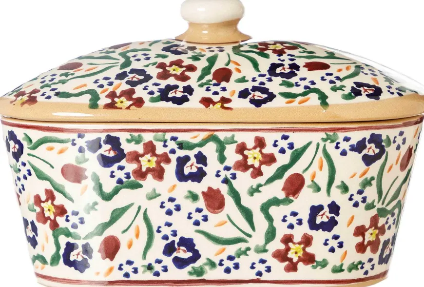 Online Covered Butterdish Wild Flower Meadow Wild Flower Meadow