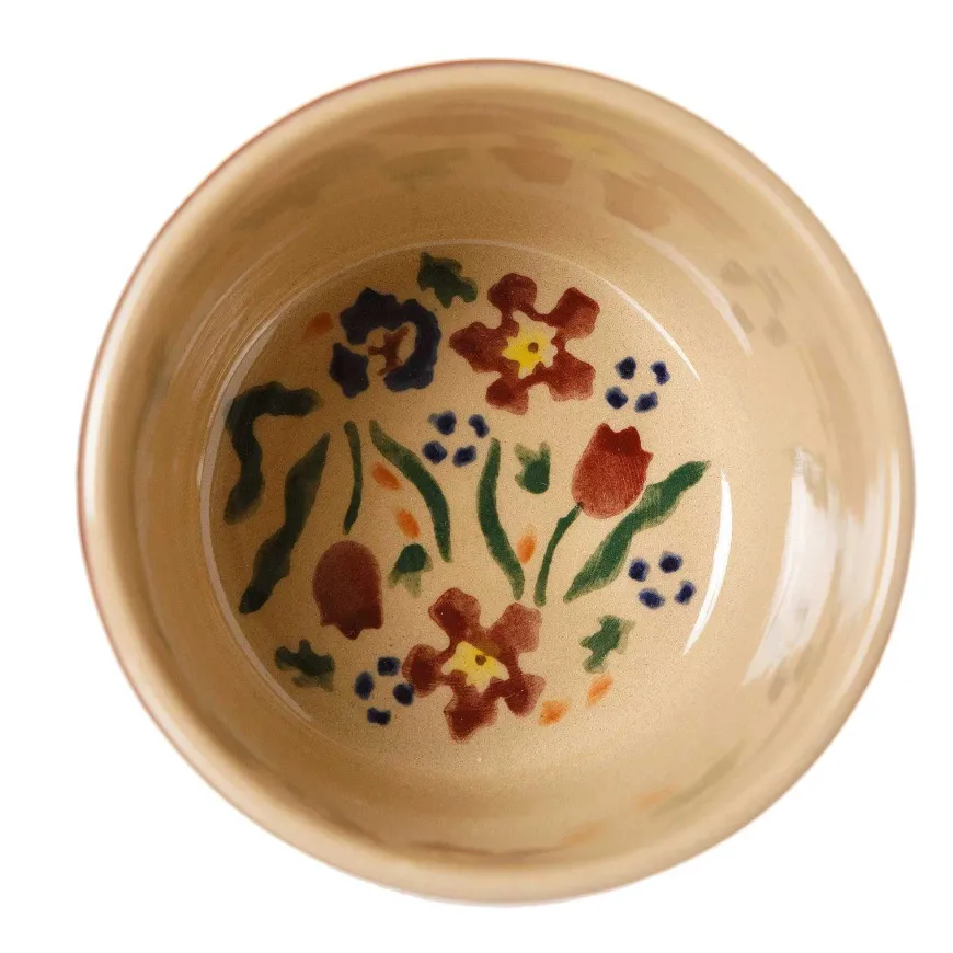 Best Sale Custard Cup Wild Flower Meadow Food Lover'S Gifts
