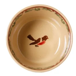 Hot Custard Cup Winter Robin Winter Robin