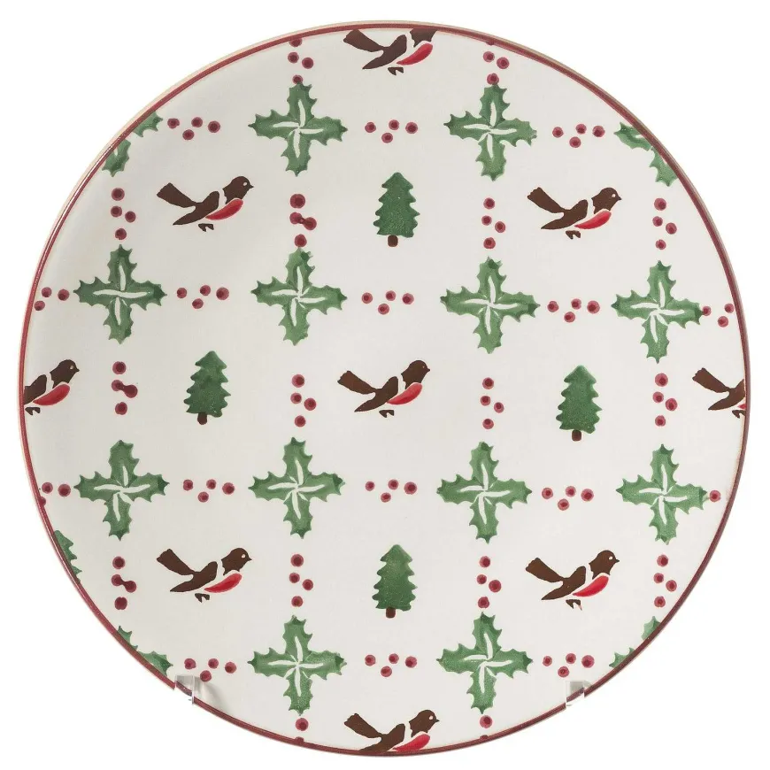 Shop Everyday Plate Winter Robin Winter Robin