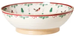 Store Fruit Bowl Winter Robin Bowls
