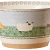 New Large Angled Bowl Assorted Landscape Bowls