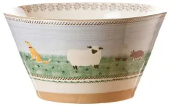 Best Sale Large Angled Bowl Assorted Landscape St Patrick'S Day