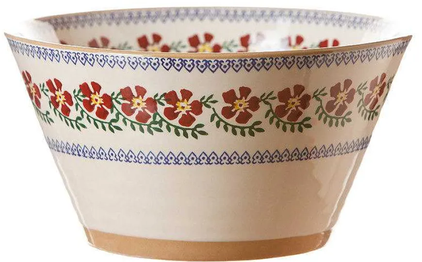 Sale Large Angled Bowl Old Rose Old Rose