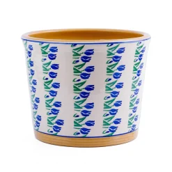 Cheap Large Cache Pot Indoor Blue Blooms Special Event Gifts