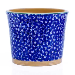 New Large Cache Pot Indoor Lawn Dark Blue New In