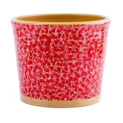 Shop Large Cache Pot Indoor Lawn Red Cache Pots