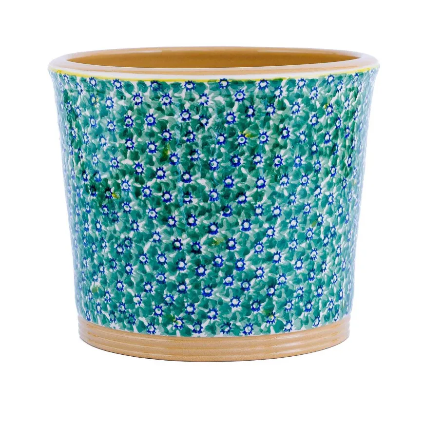 Hot Large Cache Pot Indoor Lawn Green Cache Pots