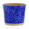 Best Sale Large Cache Pot Indoor Lawn Dark Blue Special Event Gifts