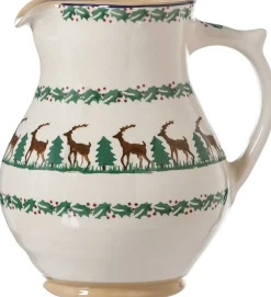 Flash Sale Large Jug Reindeer Christmas
