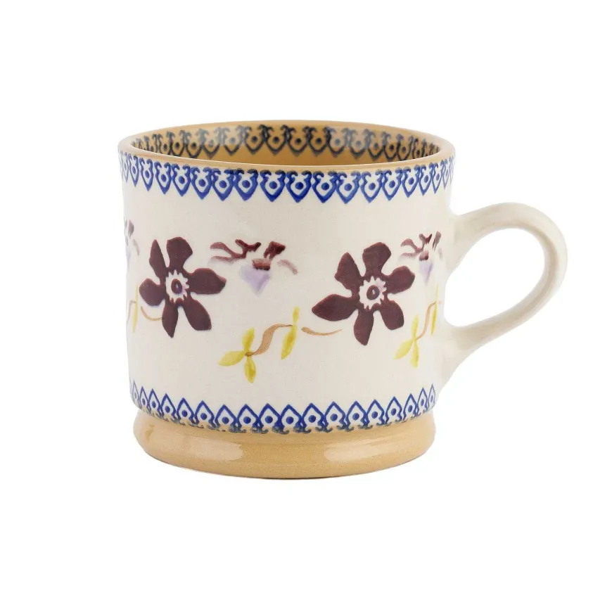 Flash Sale Large Mug Clematis Mugs
