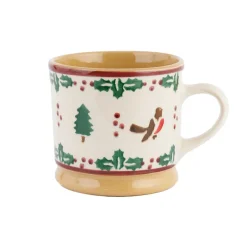 Cheap Large Mug Winter Robin Christmas