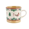 Hot Large Mug Winter Robin Winter Robin