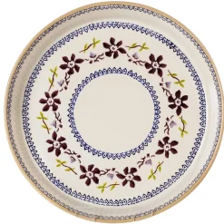 Cheap Large Quiche Dish Clematis Food Lover'S Gifts