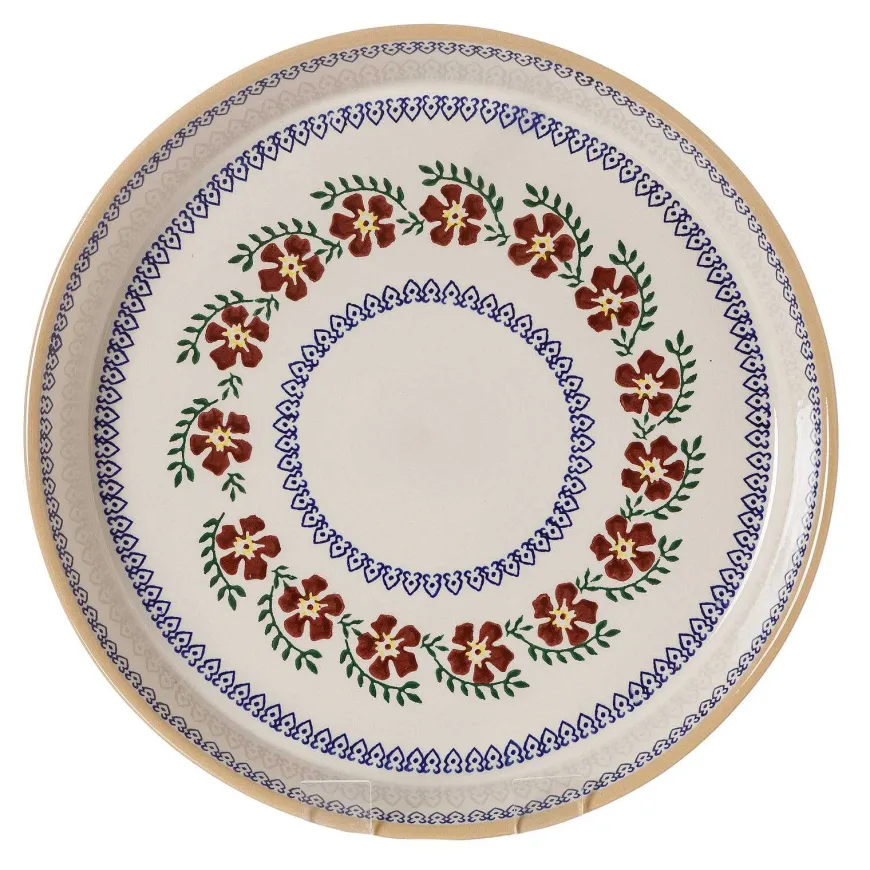 Outlet Large Quiche Dish Old Rose Old Rose