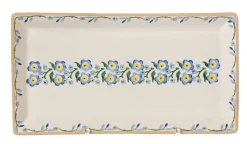 Store Large Rectangle Plate Forget Me Not Forget Me Not