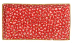 Cheap Large Rectangle Plate Lawn Red Valentine'S Day