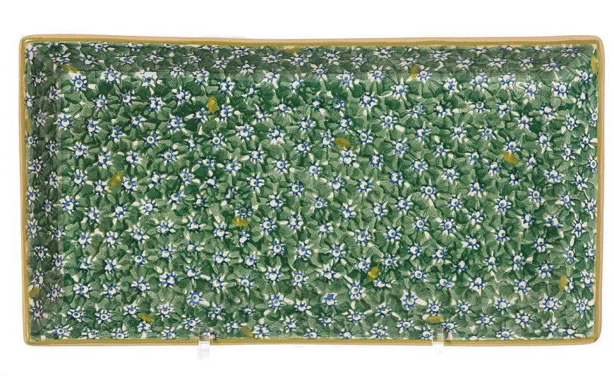 Sale Large Rectangle Plate Lawn Green Plates
