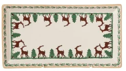 Cheap Large Rectangle Plate Reindeer Plates
