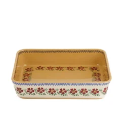 Cheap Large Rectangular Oven Dish Old Rose Mother'S Day
