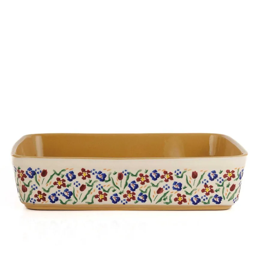 Best Large Rectangular Oven Dish Wild Flower Meadow Oven Friendly Dishes