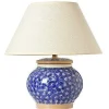 New Lawn Dark Blue 5" Lamp Base Lamps