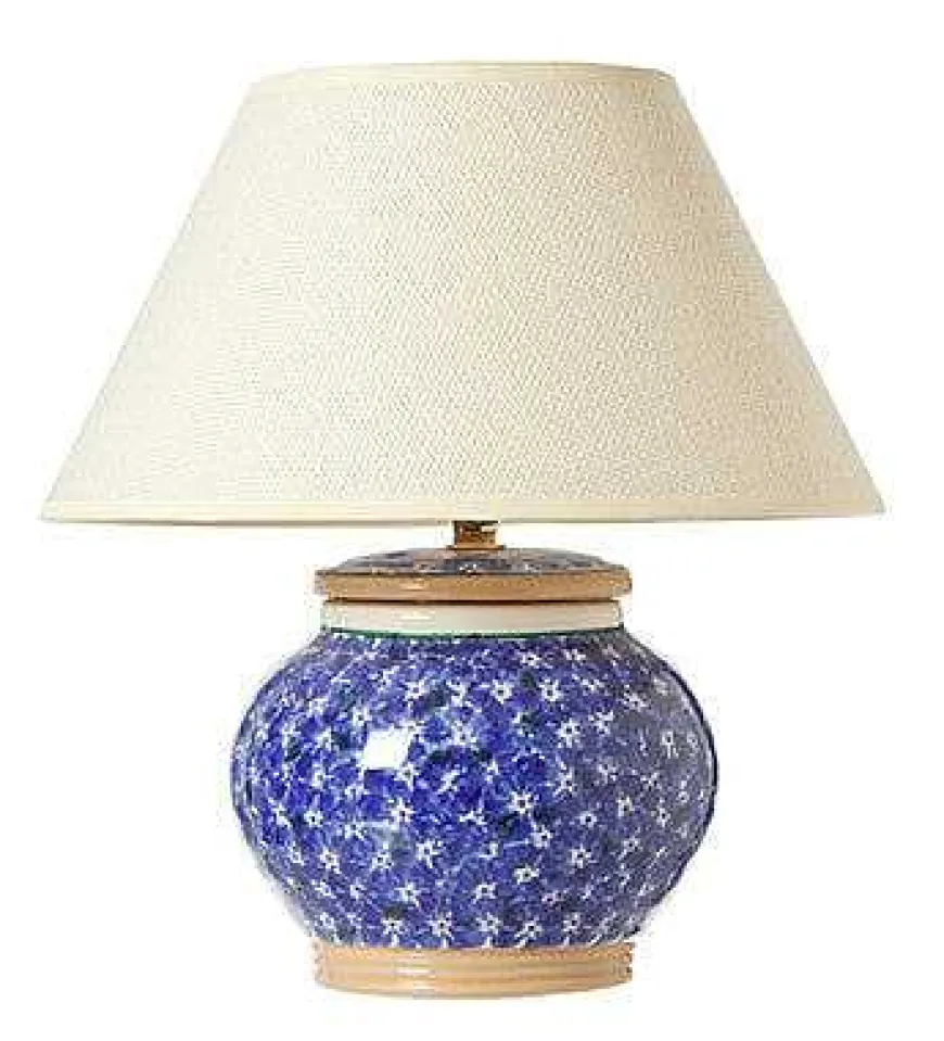 Clearance Lawn Dark Blue 5" Lamp Base Lawn